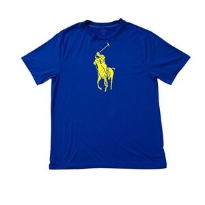 Polo Ralph Lauren Performance T-Shirt Big Pony Logo Athletic‎ Youth Size XL